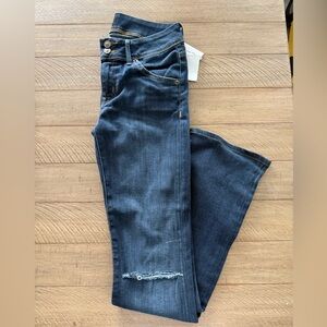 Hudson Jeans Dark Blue Flare & Wide Leg